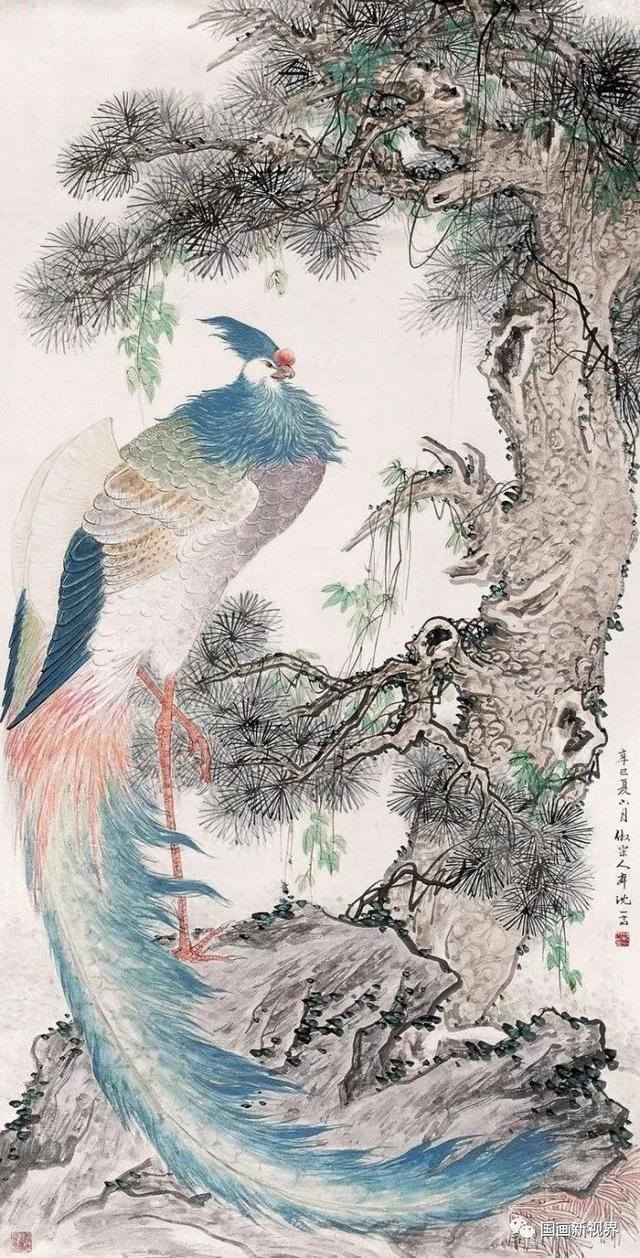凤凰怎么画漂亮（沈一斋花鸟）