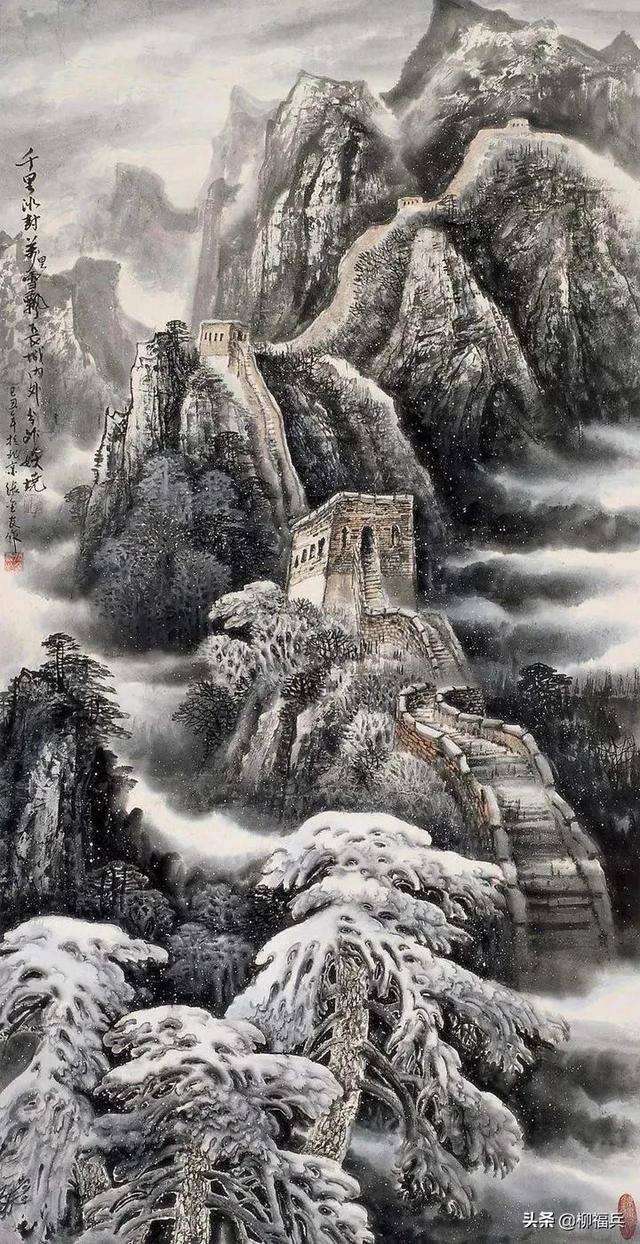 长城怎么画简单又好看（中国古代的军事防御工事——长城）