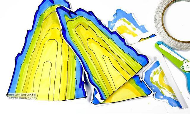 简单好看的画（中国名画《千里江山图》绘画教程）
