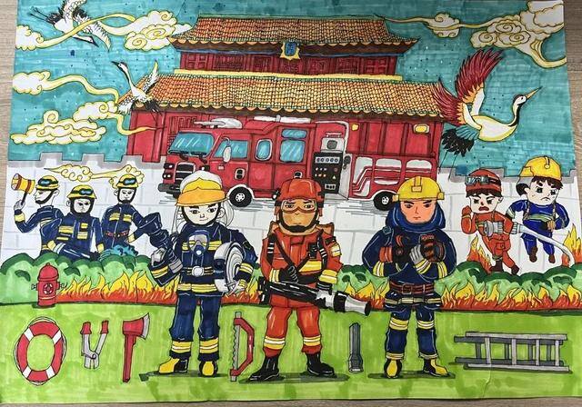 画画作品（石家庄小学生绘画作品欣赏）