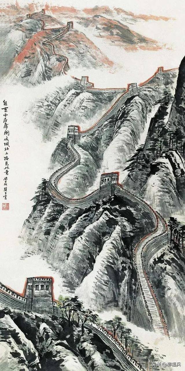 长城怎么画简单又好看（中国古代的军事防御工事——长城）