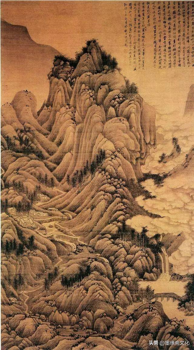 山怎么画简单好看（明代画家刘珏作品欣赏）