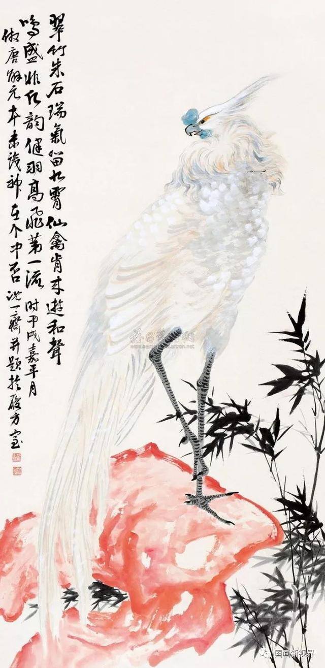 凤凰怎么画漂亮（沈一斋花鸟）