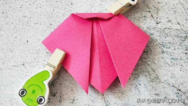 儿童手工怎么做最简单（简单瓢虫折纸教程图解）