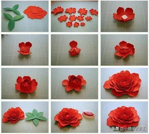 立体花手工制作（10款立体花朵制作教程）