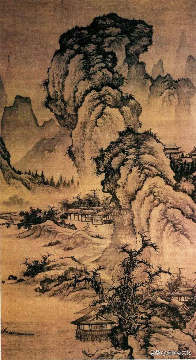 山怎么画简单好看（明代画家刘珏作品欣赏）