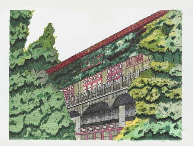 大美校园绘画（你眼中的师大是什么样子？）