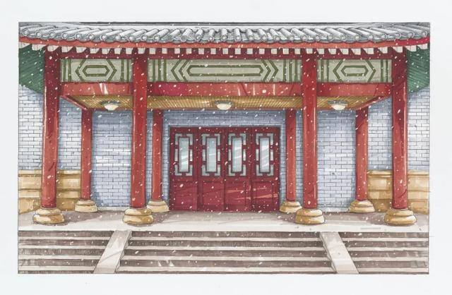 大美校园绘画（你眼中的师大是什么样子？）
