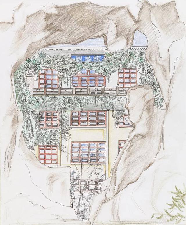 大美校园绘画（你眼中的师大是什么样子？）
