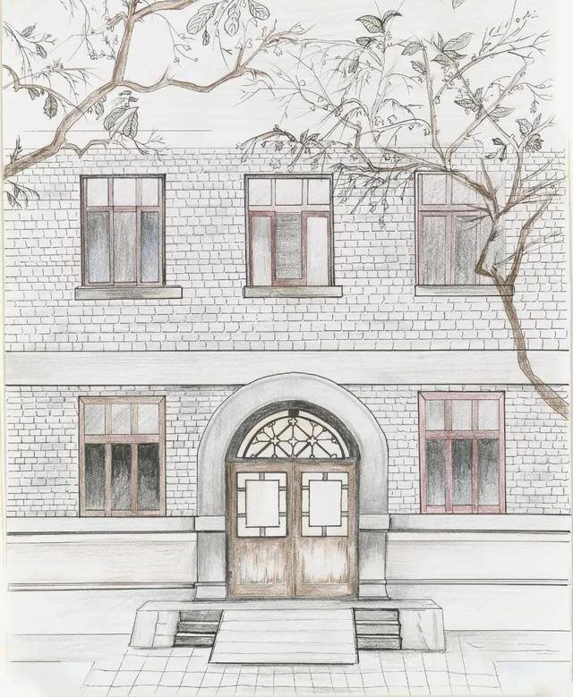 大美校园绘画（你眼中的师大是什么样子？）