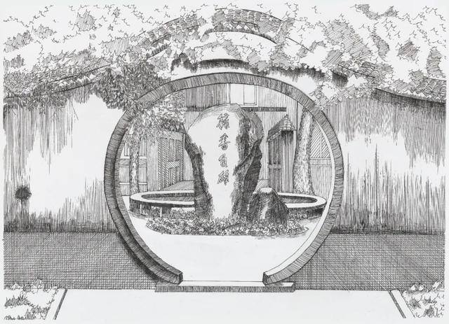 大美校园绘画（你眼中的师大是什么样子？）