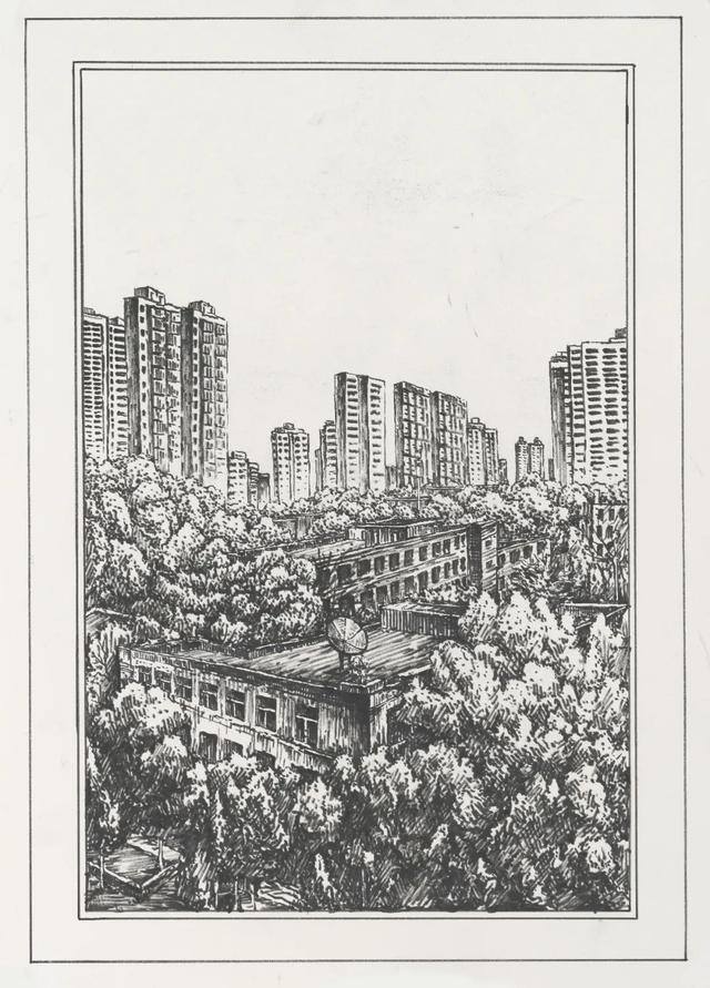 大美校园绘画（你眼中的师大是什么样子？）