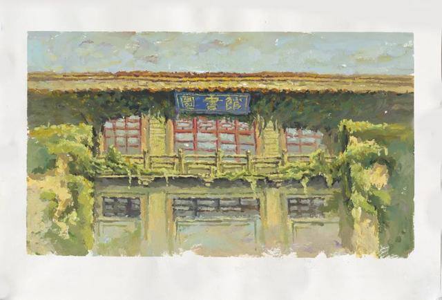 大美校园绘画（你眼中的师大是什么样子？）