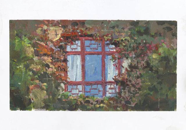 大美校园绘画（你眼中的师大是什么样子？）