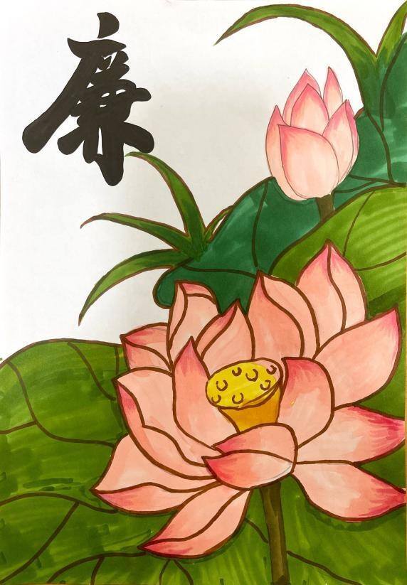 廉洁文化绘画（山东省委机关幼儿园开展“画说廉洁”主题绘画展）