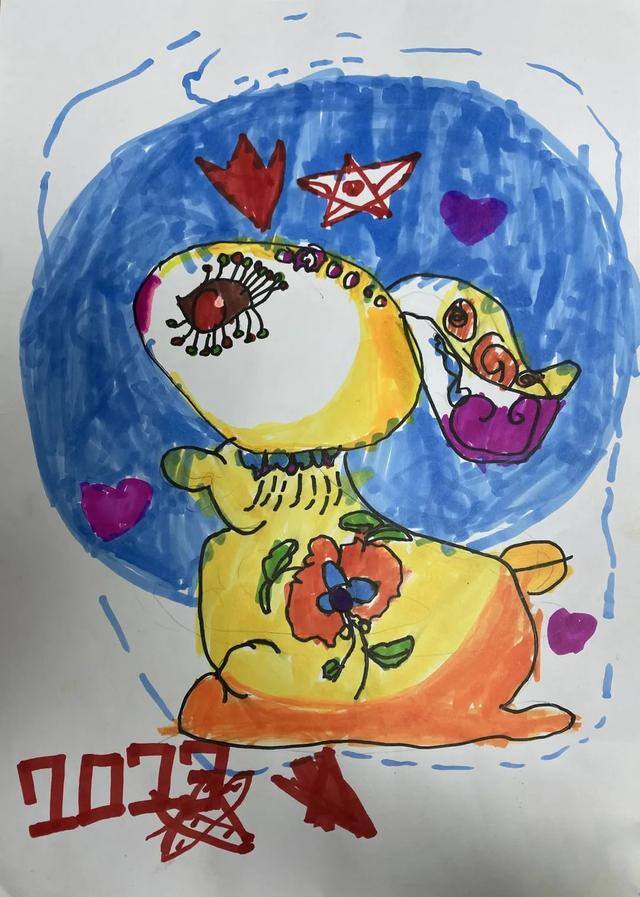 少儿画画比赛（儿童友好融享未来—2023威海市少儿生肖绘画大赛获奖作品线上展览）