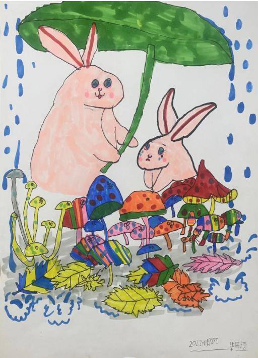 少儿画画比赛（儿童友好融享未来—2023威海市少儿生肖绘画大赛获奖作品线上展览）