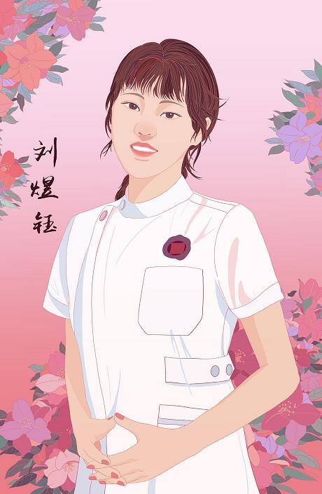 白衣天使绘画一等奖（长沙师范学院学子为白衣天使作画）