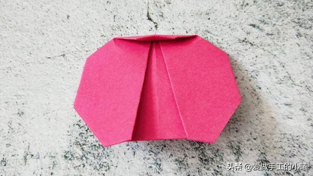 儿童手工怎么做最简单（简单瓢虫折纸教程图解）