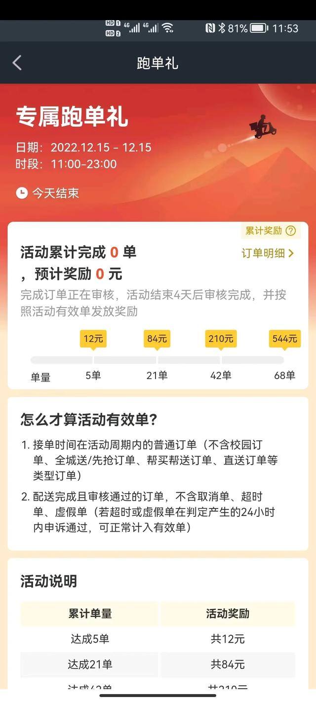 兼职送外卖（新的一年，送外卖）