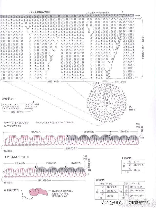 手工做的布包大全（钩一个漂亮的手工编织包包）