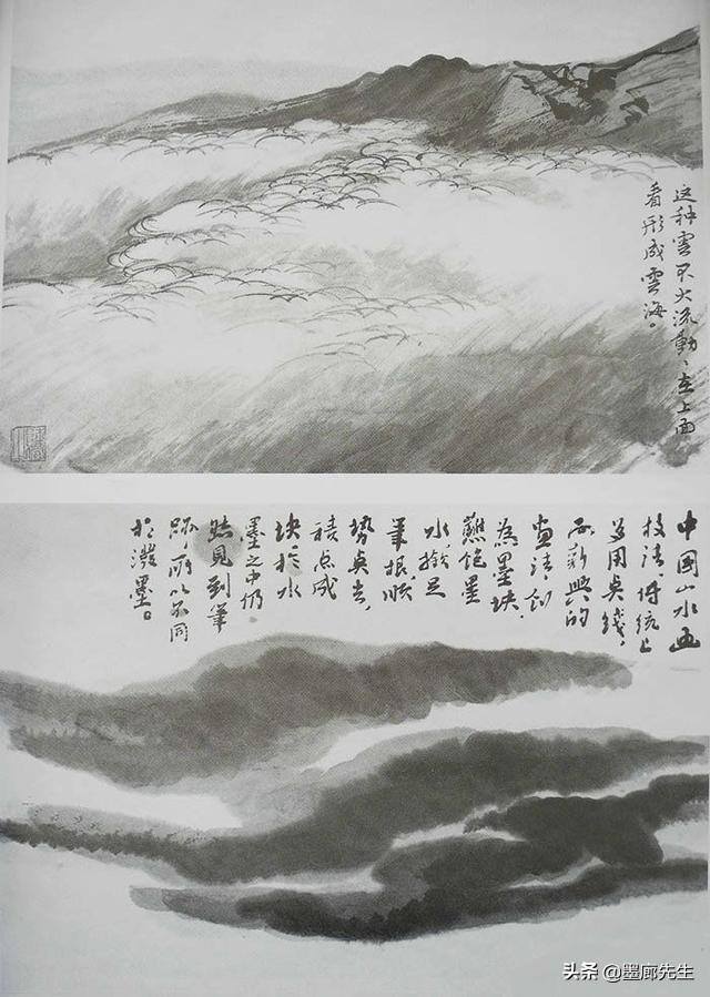 白云怎么画简单好看（山水画中云的表现形式）
