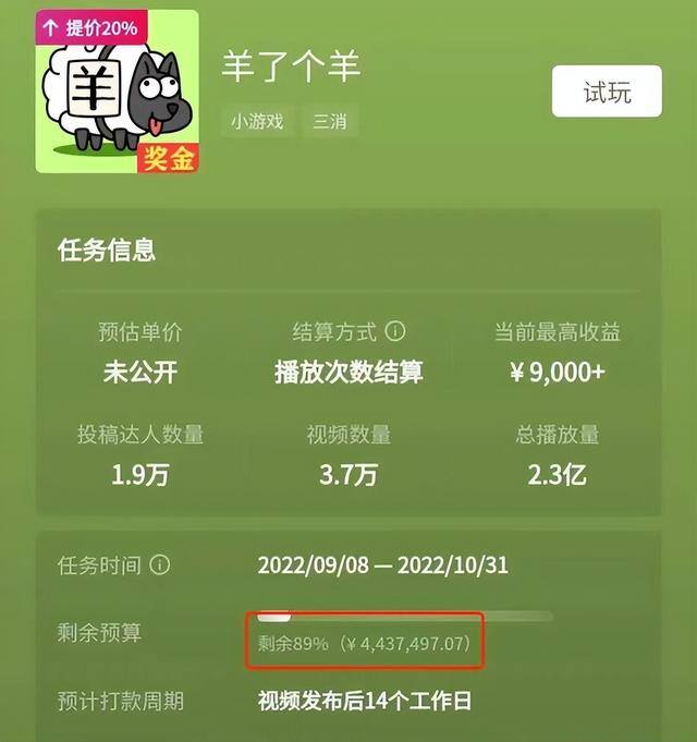 可以赚钱的小游戏（《羊了个羊》凭什么一炮而红？）