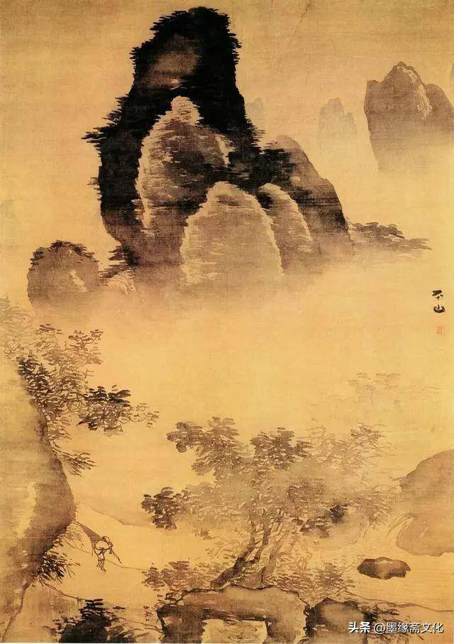 山怎么画简单好看（明代画家刘珏作品欣赏）