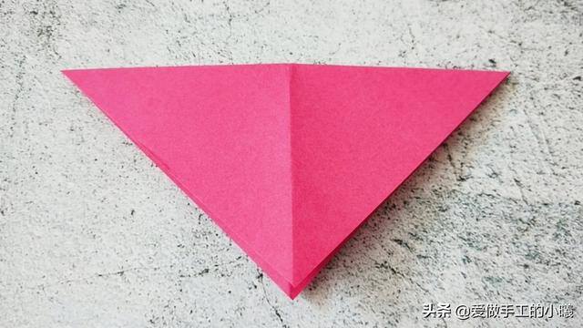 儿童手工怎么做最简单（简单瓢虫折纸教程图解）