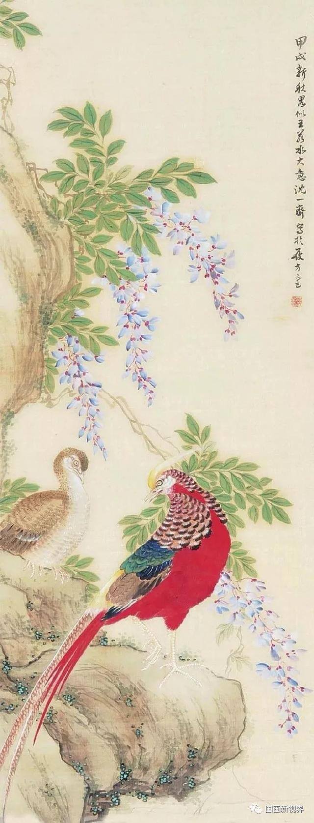 凤凰怎么画漂亮（沈一斋花鸟）