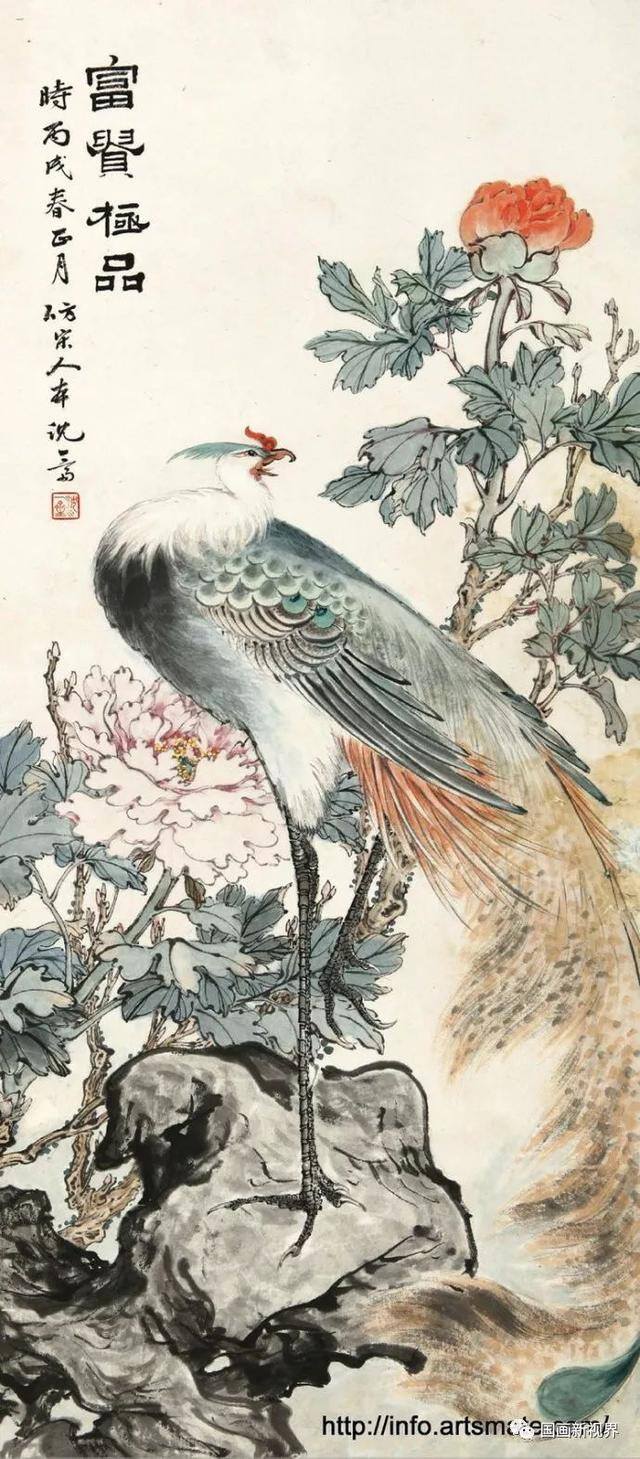 凤凰怎么画漂亮（沈一斋花鸟）
