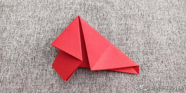 手工作品怎么做 简单 漂亮（红苹果折纸教程图解）