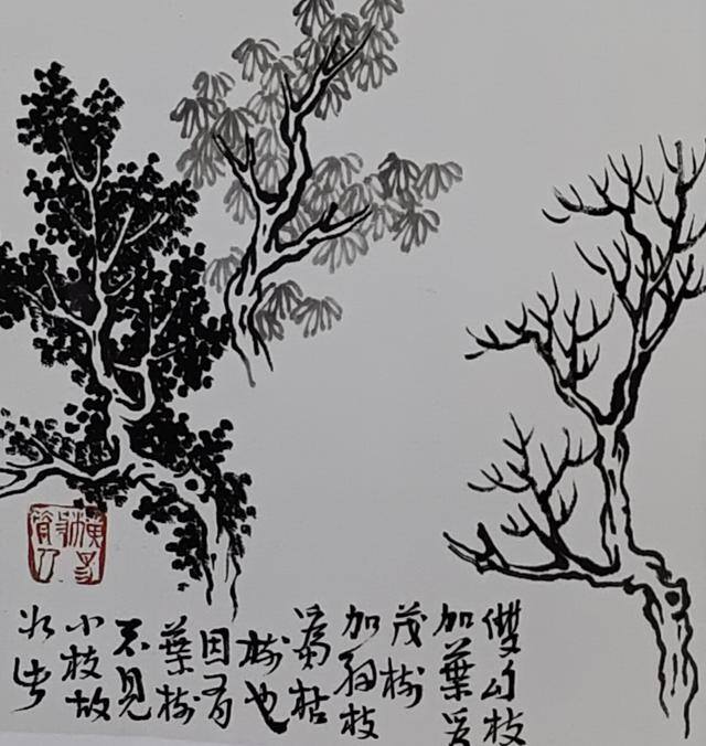 大树怎么画简单又好看（中国画画树的画法）