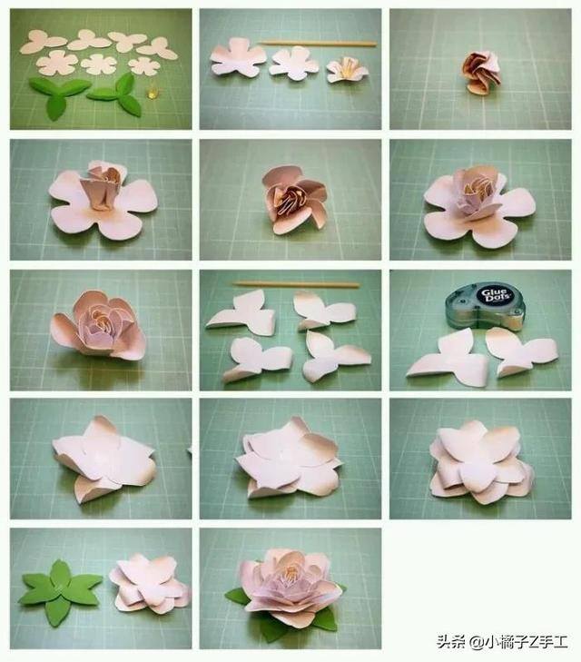 立体花手工制作（10款立体花朵制作教程）