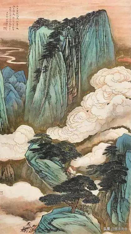 白云怎么画简单好看（山水画中云的表现形式）