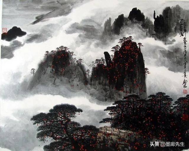 白云怎么画简单好看（山水画中云的表现形式）