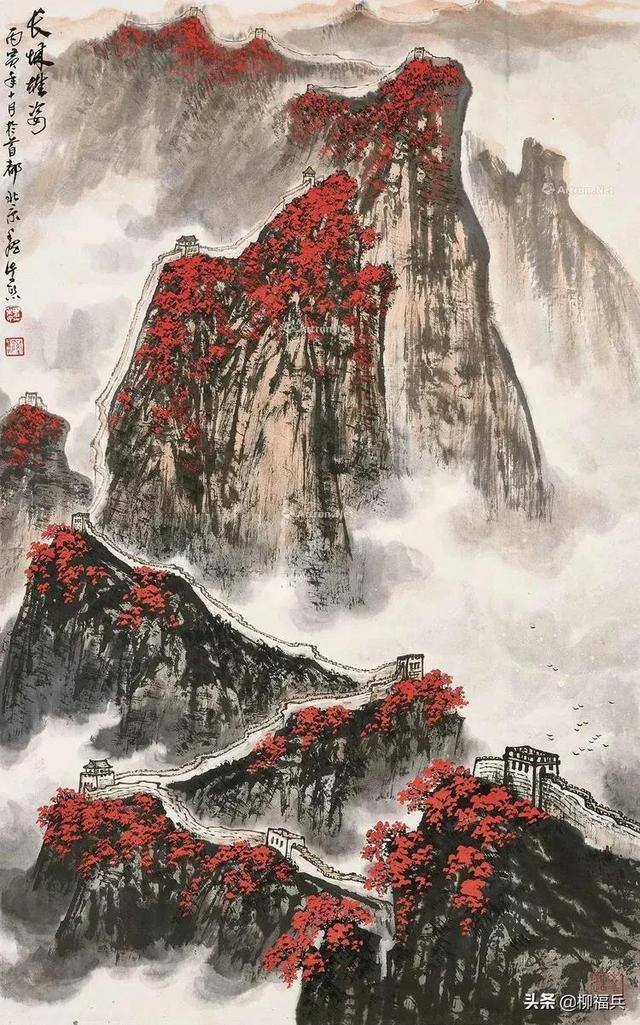 长城怎么画简单又好看（中国古代的军事防御工事——长城）