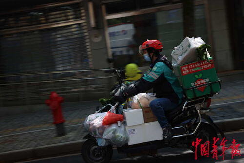 上海外卖骑手一个月能赚多少钱