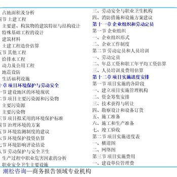 助农项目创业计划书