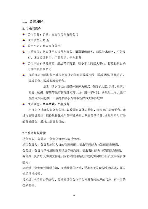 vr创业计划书