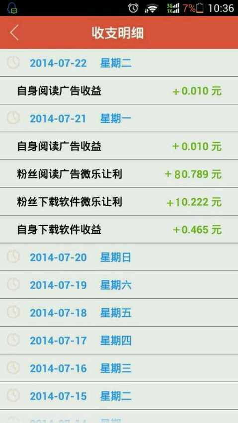 手机赚钱一天400元