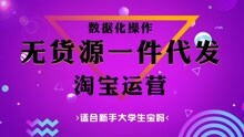 无货源一件代发