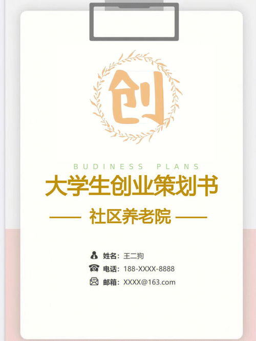 关于养老院的创业策划方案