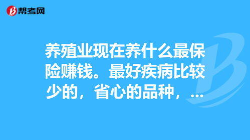 养殖什么好养又赚钱