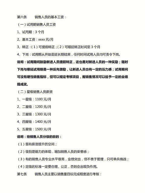 销售公司规章制度