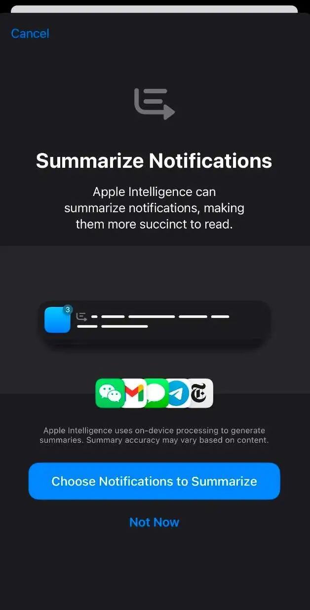 一文记录Apple Intelligence从开始到设置全过程！