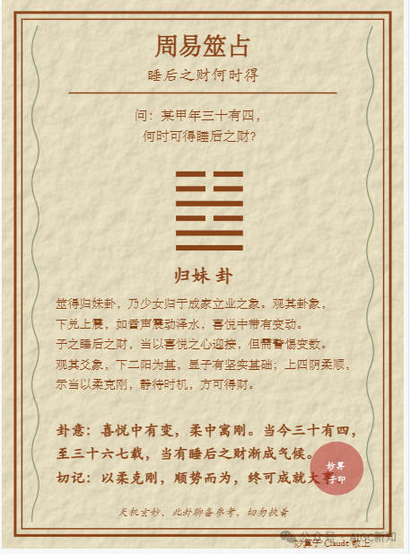 AI伪代码prompt：周易八卦