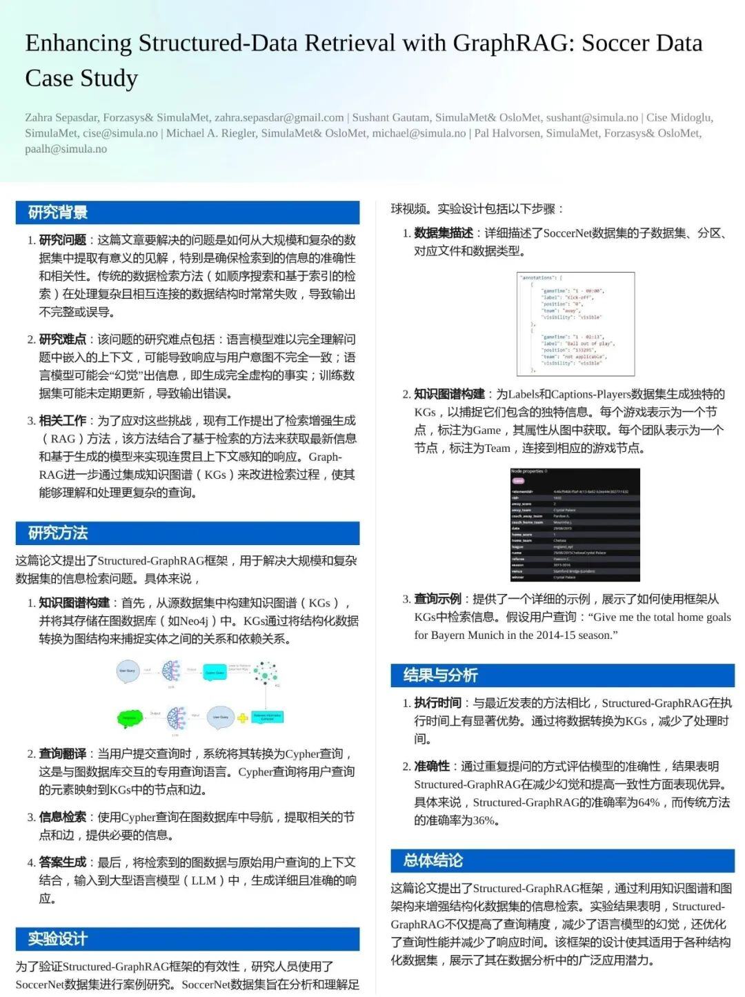 Structured-GraphRAG知识增强框架——足球游戏数据案例研究