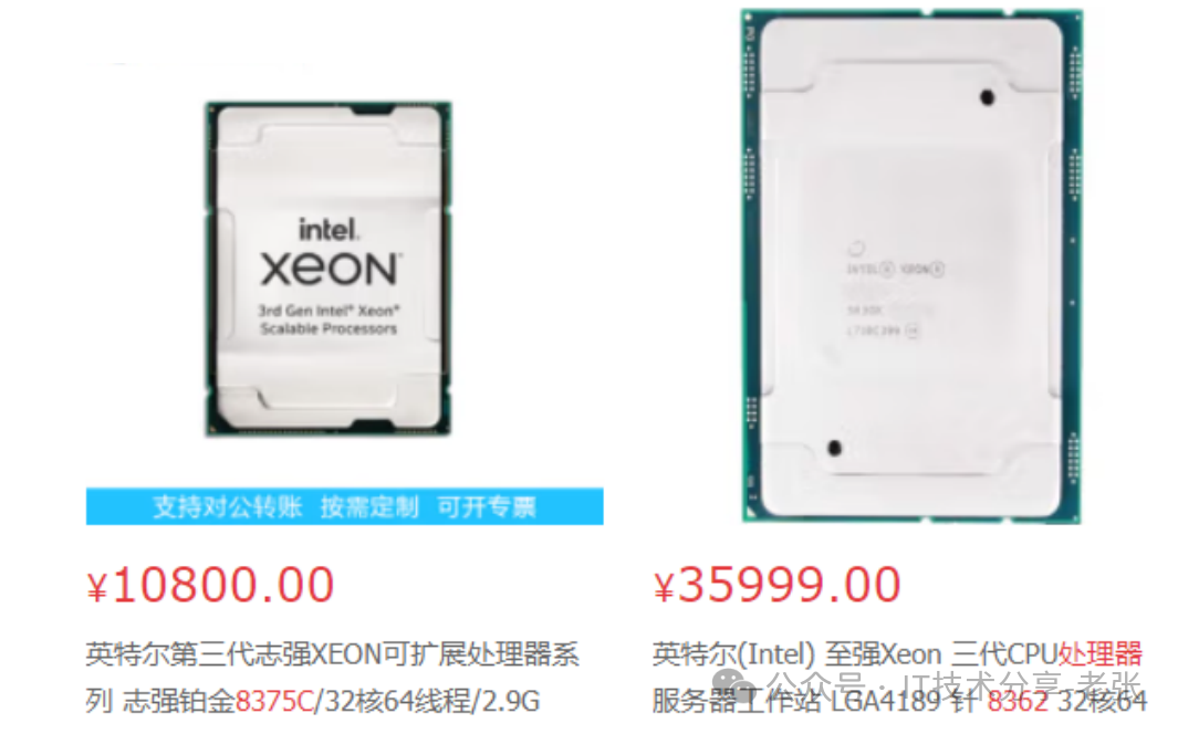 聊聊“特殊”型号服务器和CPU背后的故事