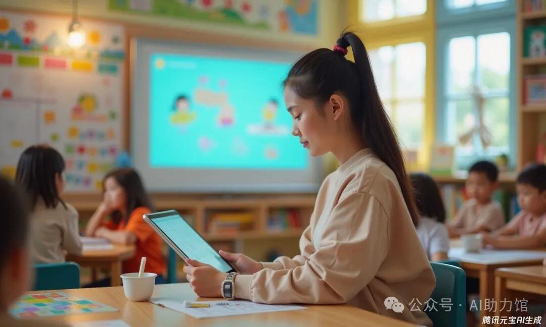幼儿园老师如何用AI提高工作效率、改进生活质量 | 豆包、Kimi、元宝助你轻松工作，快乐生活